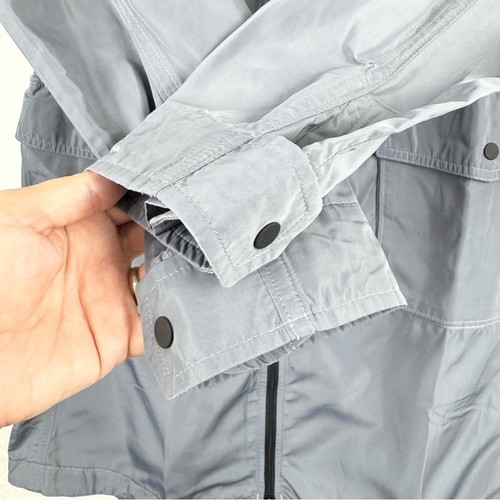 NWT Athleta Everyday Anorak Longline Full Zip Hooded Jacket Coastline Blue Sz XS - Picture 8 of 16