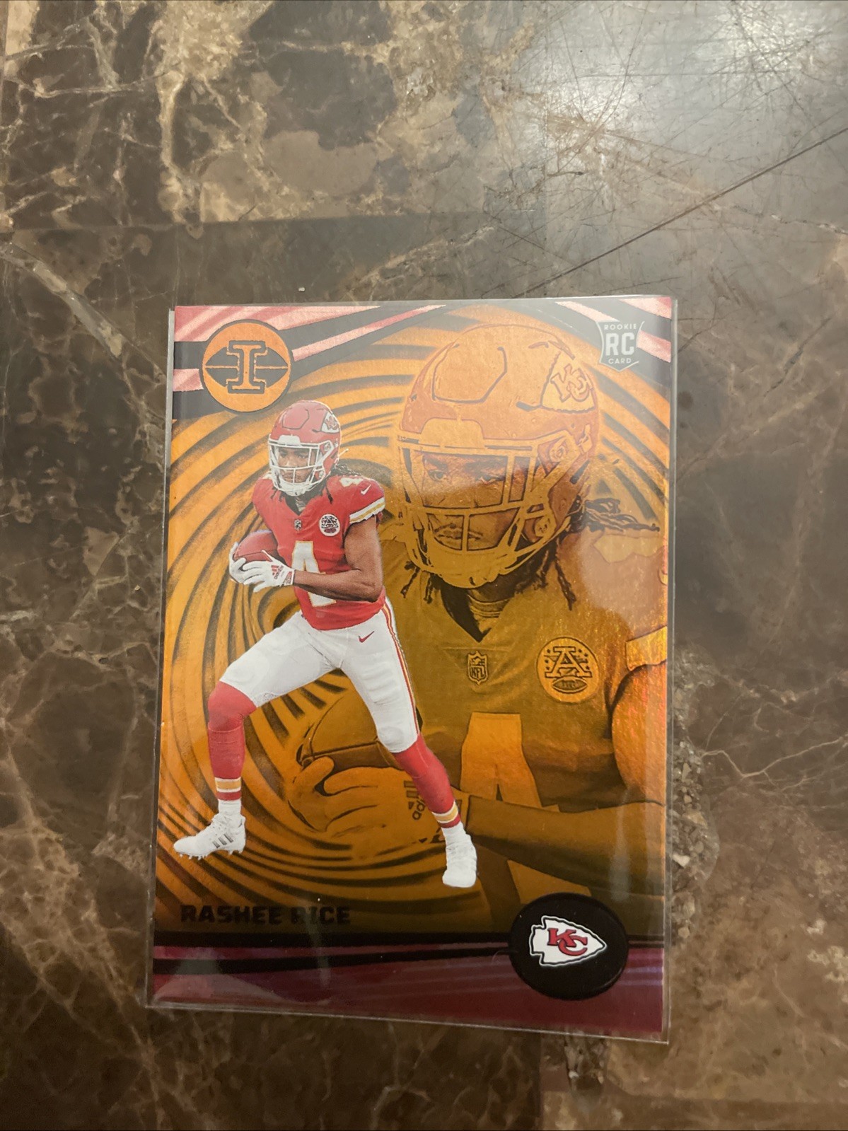 2023 Panini Illusions - Rashee Rice #56 Orange (RC)