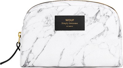 Wouf White Marble Big Beauty Bag 21 x 14 x 7,5 cm