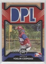 2022 Panini Elite Extra Edition DPL Material Yoeilin Cespedes Yoelin #DM-YC ii1