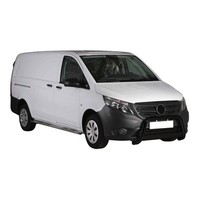FrontbüGel FrontschutzbüGel FüR Mercedes Vito Viano 2015-2019 ø63 Stahl Schwarz