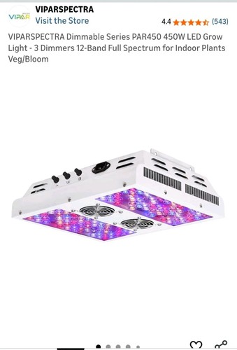 Complete VIPARSPECTRA indoor grow system