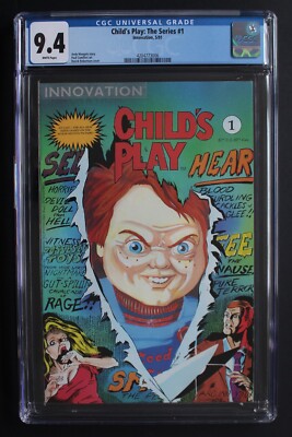 CHILD'S PLAY The Series #1 CHUCKY 1991 Innovation Comic