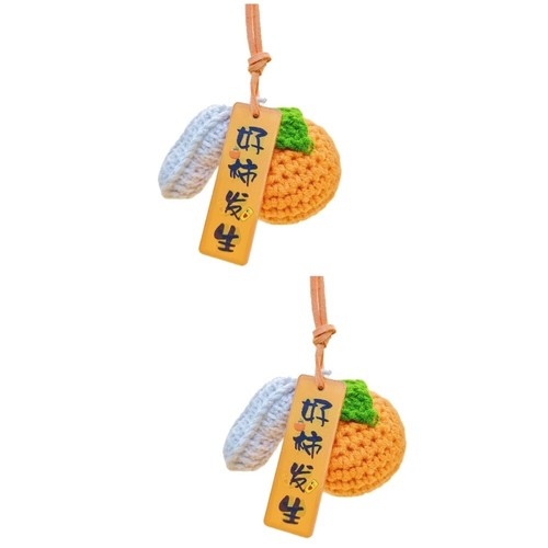 Set of 2 Car Interior Decoration Mirror Hanging Accessories Rear View Charm - 第 3/12 張圖片