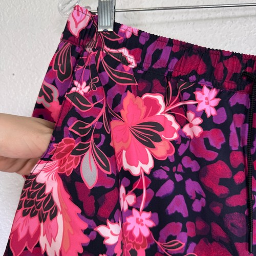 Johnny Was Swim Trunks Mens Large Machila Board Shorts Floral Leopard Cruise L - 第 6/11 張圖片