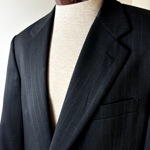 Brooks Brothers Men's 41R Striped Wool 2 Piece Suit With Dress Pants 35x30 VTG - Picture 4 of 10