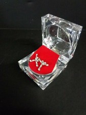 Stud Type, silver toned rhinestone studded basketball player Earrings