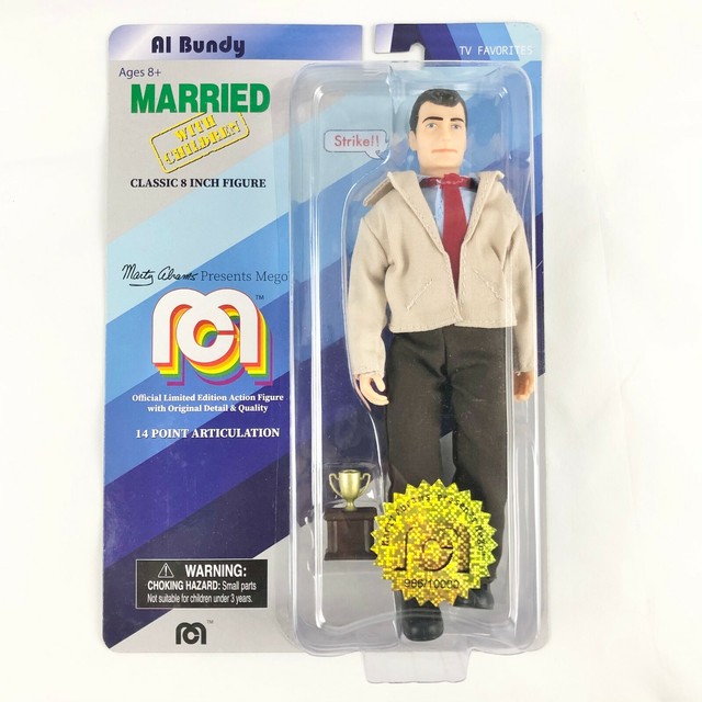 Mego Married With Children Al Bundy Action Figure 2018 Limited 2190 of