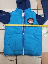 Nickelodeon Rugrats Characters Hoodie Puffer Hybrid XLarge Kids Sz 18 NWT