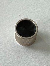 Vintage McIntosh Tall Knob, Black &amp; gold anodized, 75&quot; x .65&quot;,  			