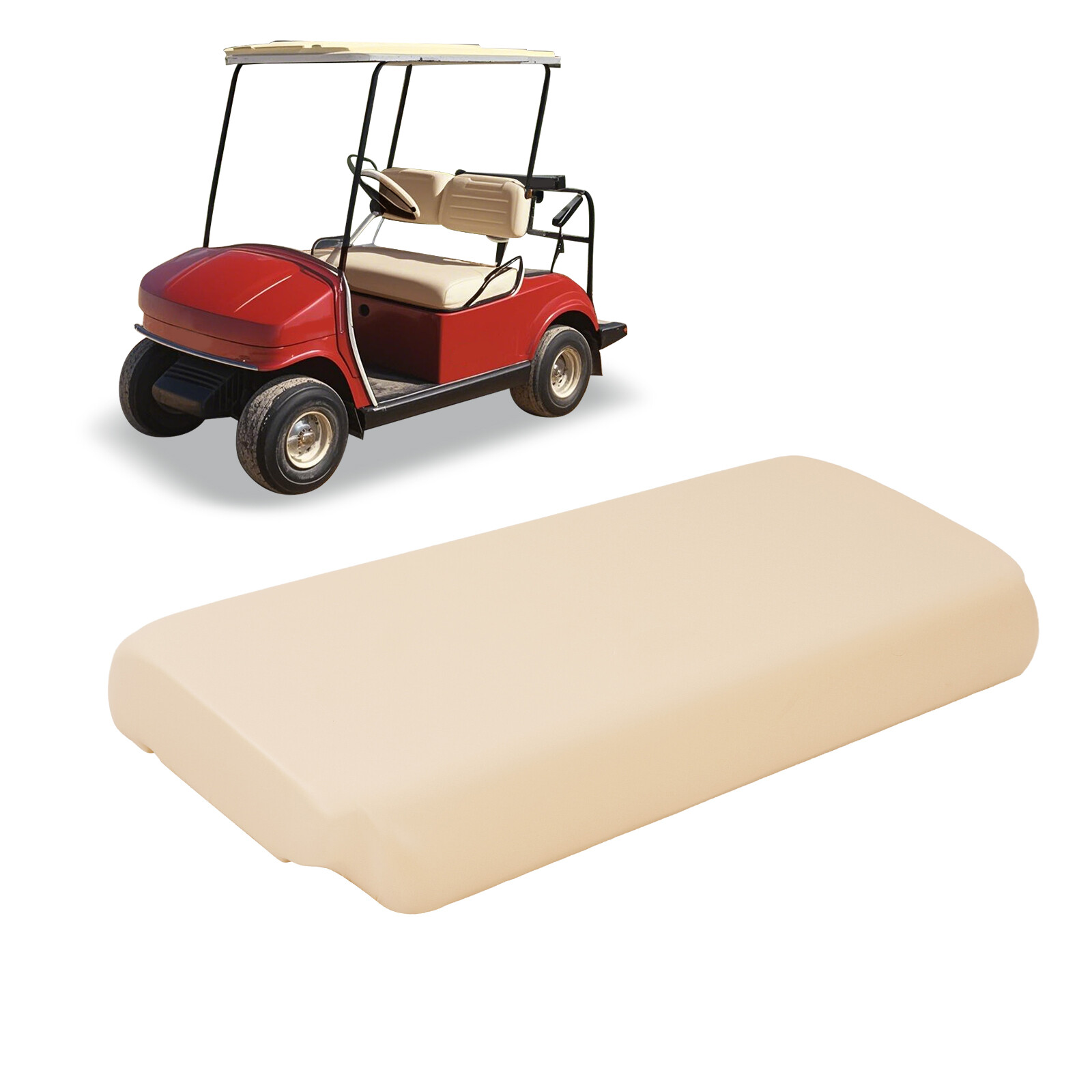 Cart Seat Bottom Cushion Assembly For&nbsp;yamaha G2a,g2e,g9a,g9e 1985-1995