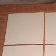 DALTILE CERAMIC TILE  6 X 6  WHITE 0100 GLOSS...