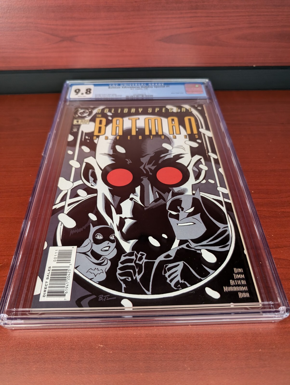 Batman Adventures Holiday Special #1 1995 Bruce Timm Cover CGC 9.8 GRADED