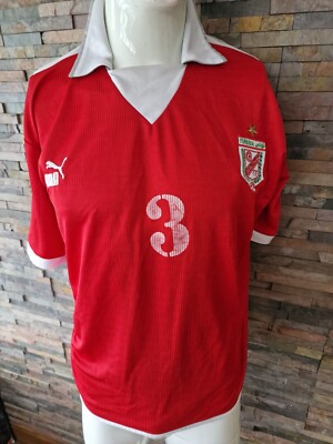 Tunesien Fußball Trikot - Puma - Größe XXL. Hagui No. 3 2004 / 05.