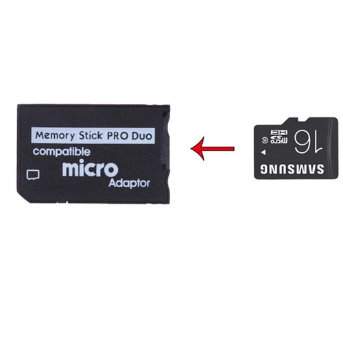 For Sony and PSP Series Micro SDHC TF to Memory Stick MS Pro Duo PSP Adapter-ja - Picture 6 of 7
