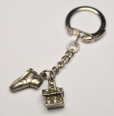VINTAGE KEYCHAIN TOURISM ALPINISM HIKING CAMP CHARMS