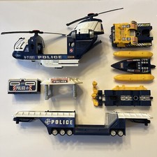 MATCHBOX MATTEL 1998 Mega Rig Police Command Center Lot Vintage