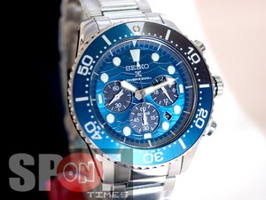 Seiko Prospex Solar Save The Ocean Great White Shark Men's Watch SSC741P1  4954628230195 | eBay