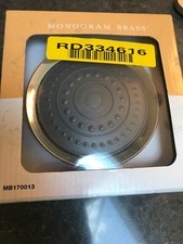 Monogram Brass Traditional 1 Function Shower Head/ 6" Arm MB170013 CHROME