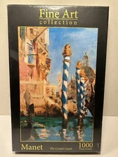 Fine Art Collection THE GRAND CANAL Manet 1000 Pc.Puzzle New Robert Frederick