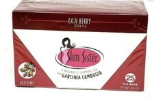 Goji Berry Green Tea Naturally Slimming with Garcinia Cambogia 25 Tea Bags 12/24