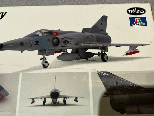 Testors Italeri 1/72 Scale F-21A KFIR Adversary Model Kit 630 NIOB - Picture 7 of 17