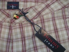 NEW 69 Tommy Hilfiger Plaid TOMMY JEANS Flare Leg Size 7