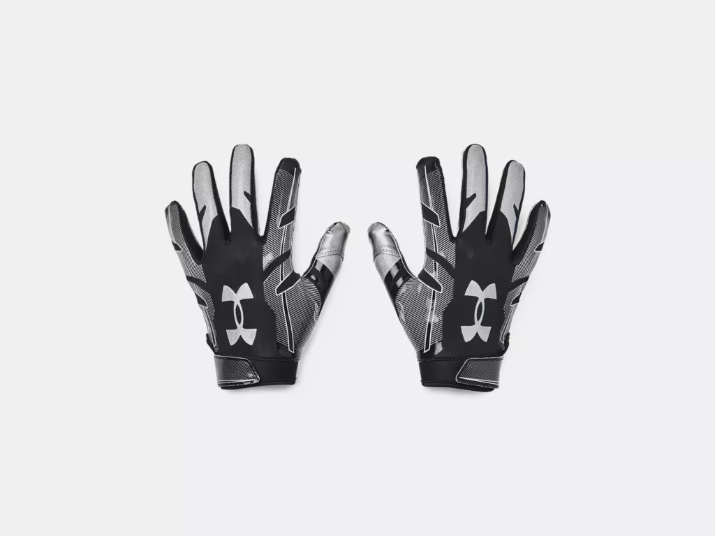 2023 Under Armour Youth UA F8 Football Receivers Running Back Gloves