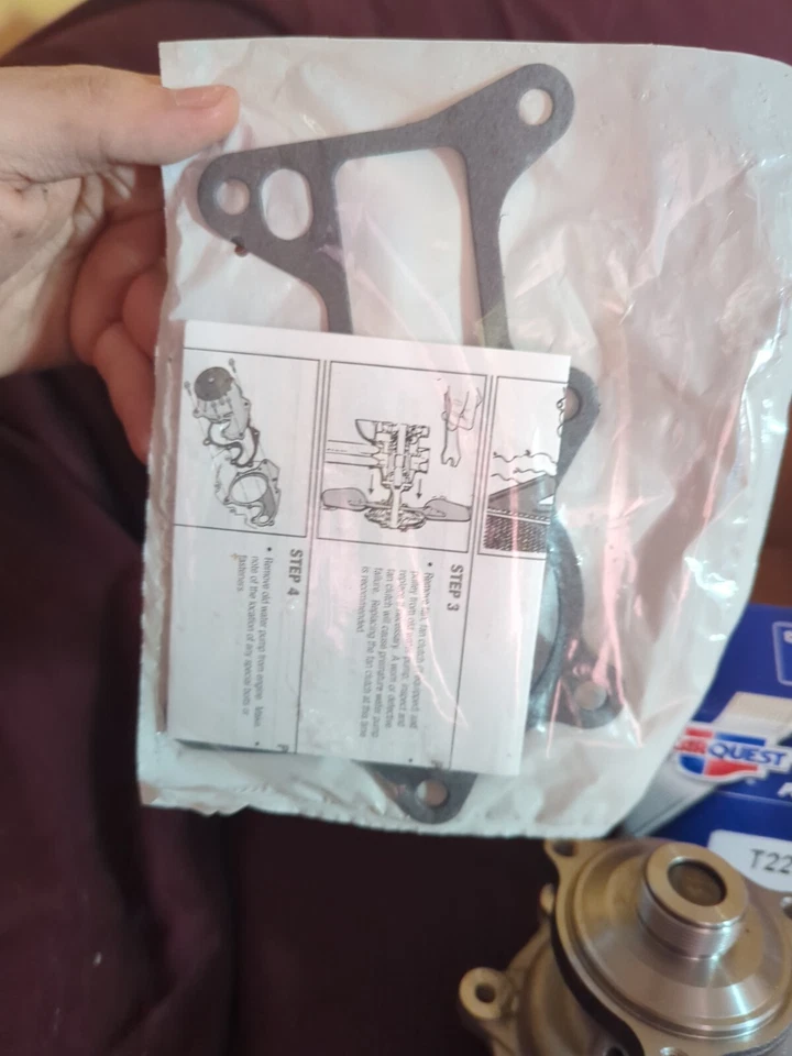 Bomba de agua motor premium CarQuest T2293 nueva. Jeep Wrangler 2007-2011 Foto 3 de 4