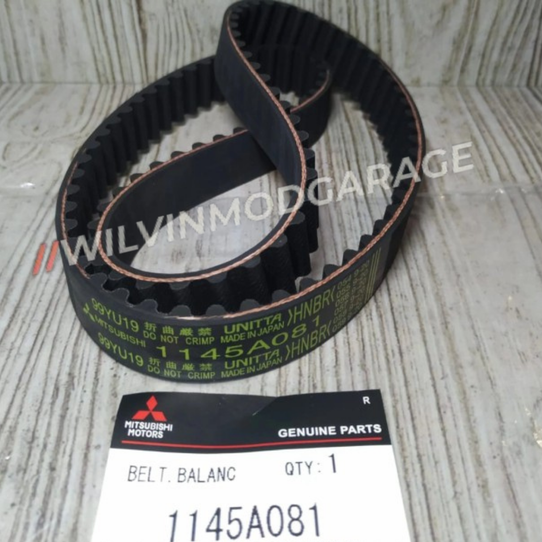 2005-2019 Mitsubishi L200 4D56 Balancer Timing Belt | 1145A081