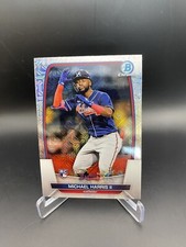 MICHAEL HARRIS II 2023 Bowman Chrome Baseball Mojo Refractor Rookie RC - Braves