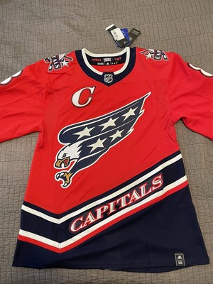 Washington Capitals Alex Ovechkin Adidas Reverse Retro Authentic Jersey