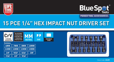 Blue Spot Tools Mikrometer 0-25 mm x 0,01 mm außen ** LEBENSLANGE GARANTIE
