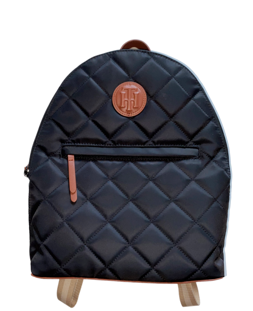 NWT Tommy Hilfiger Quilted Backpack NWT Tommy Hilfiger Medium Quilted Backpack Green | eBay main image 2