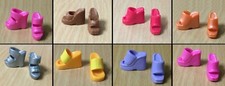 Barbie Doll Fashionistas Fashion Fever Wedge Slide Sandals Shoes - CHOOSE