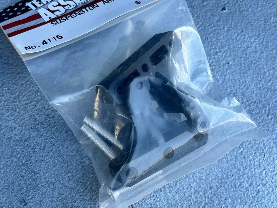 Team Associated RC10L2 1:10 Suspension Arms #4115 BRAND NEW BLACK - Image 3 of 4