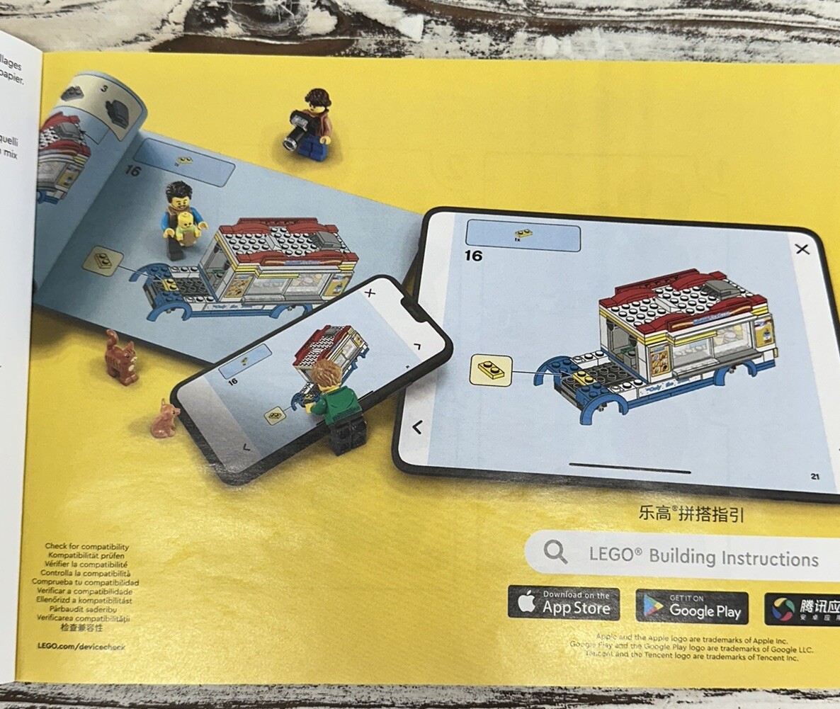 LEGO MINECRAFT 21188 THE LLAMA VILLAGE INSTRUCTION MANUAL BOOKLET