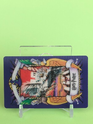 Hedwig Harry Potter Chocolate Frog Card 2001 Japanese USJ Warner