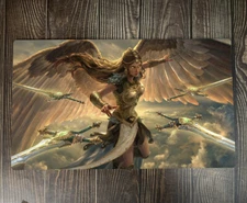 Sephara, Sky's Blade MTG Playmat Trading Card Game Mat TCG CCG Mouse Pad & Bag