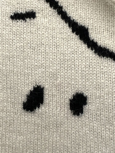 Chinti and Parker PEANUTS Ladies Snoopy 100% Cashmere Hoodie Jumper Small A228 - Picture 12 of 14