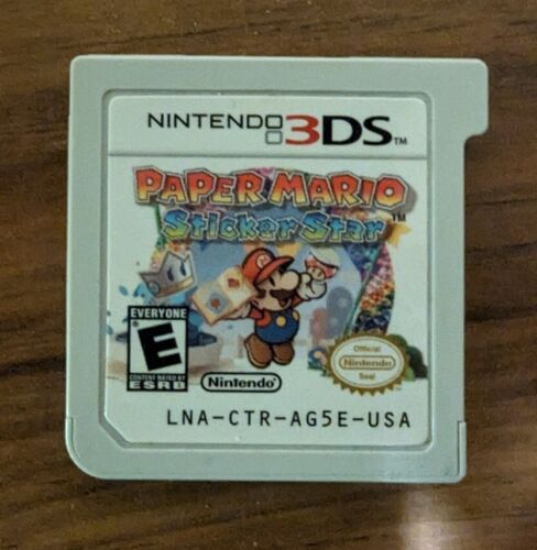Paper Mario: Sticker Star (Nintendo 3DS, 2012) CART ONLY - Picture 1 of 1