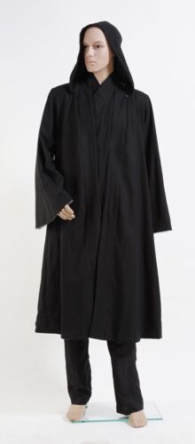 new Tron: Legacy Kevin Flynn Set Coat Pants Black Costumes Film Uniform Carnival - Picture 1 of 5