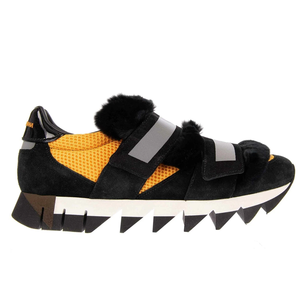 Baskets Dolce & Gabbana DG King Roma - Blanc Et Noir - Taille 43,5 (UK 9,5) - Neuf Avec Emballage