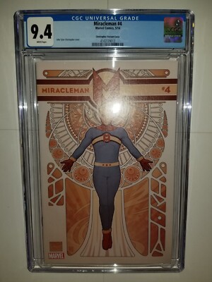 Miracleman #4 - CGC 9.4 WP (Marvel, 2014) Christopher Variant, Only 5 on Census