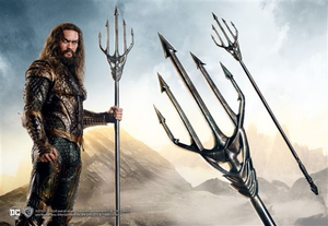 Dc Comics Justice League Aquaman Trident Movie Prop Replica Collectable Ebay