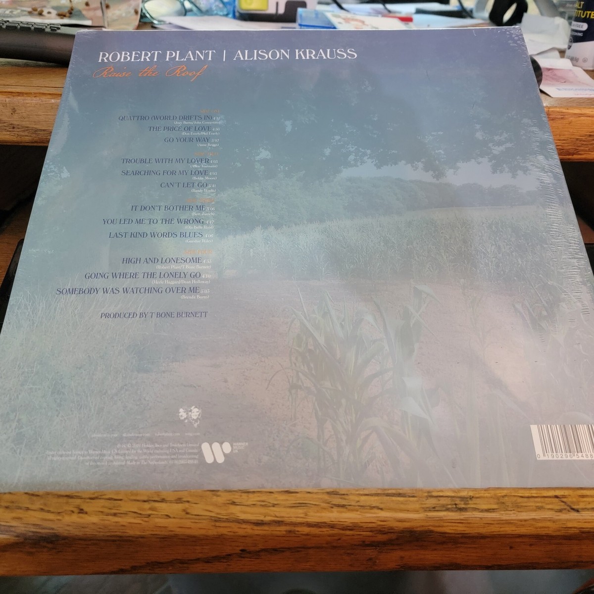 欧2discs LP Robert Plant, Alison Krauss Raise The Roof 0190296548840 Warner Music UK /00660 Robert Plant, Alison Krauss - Raise The Roof (2xLP) | eBay