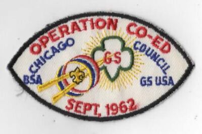 1962 Sept. BSA Operation Co-Ed Chicago Council BLK Bdr. [YA871]