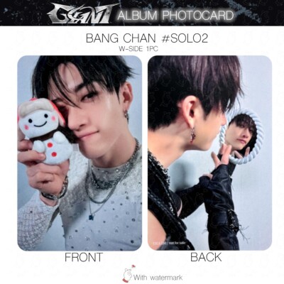 BANG CHAN STRAY KIDS GIANT JAPAN ALBUM PHOTOCARD POB LUCKY DRAW