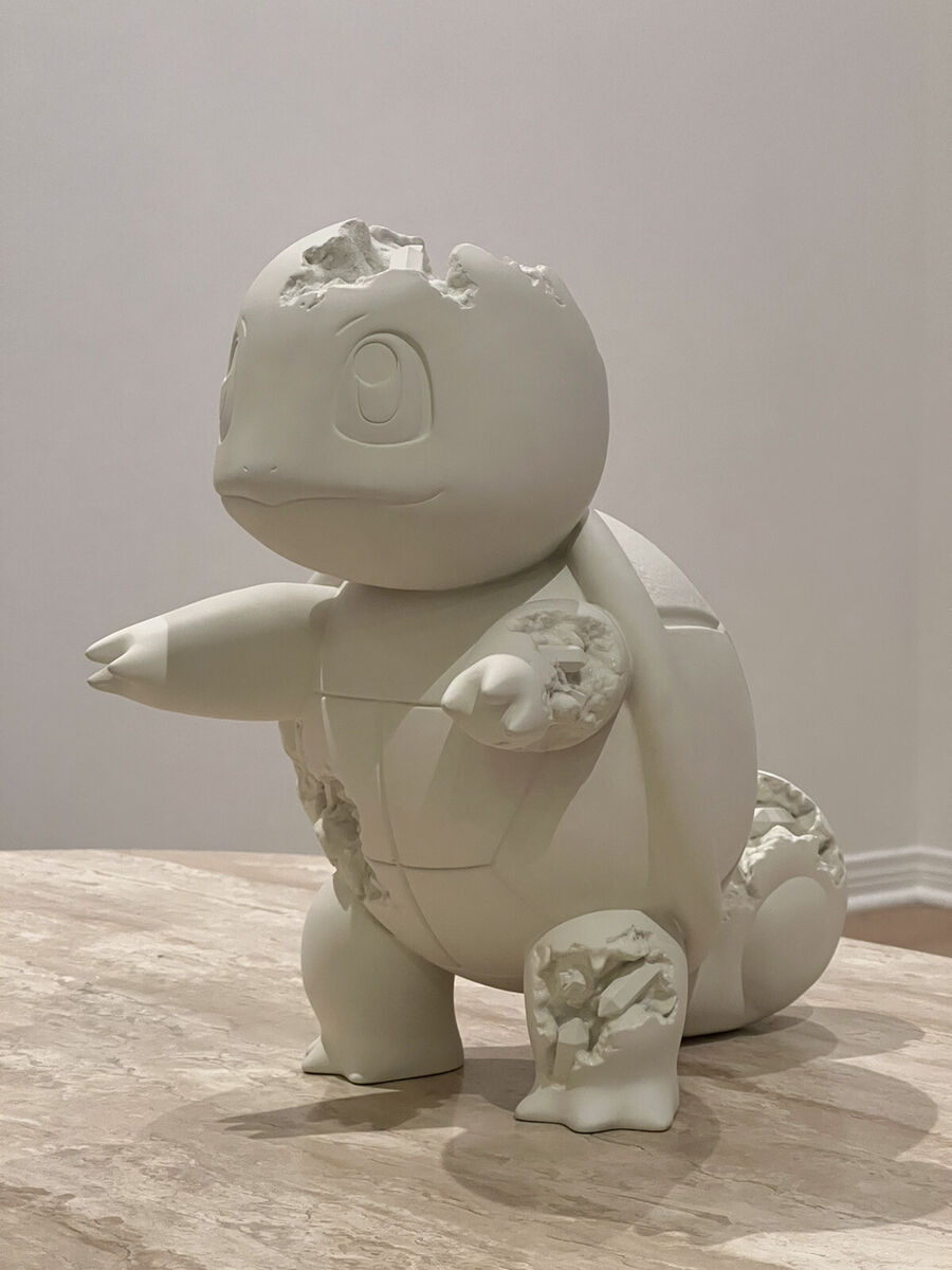 Daniel Arsham CRYSTALIZED SQUIRTLE Sculpture - 100 Daniel Arsham CRYSTALIZED SQUIRTLE Sculpture - 100