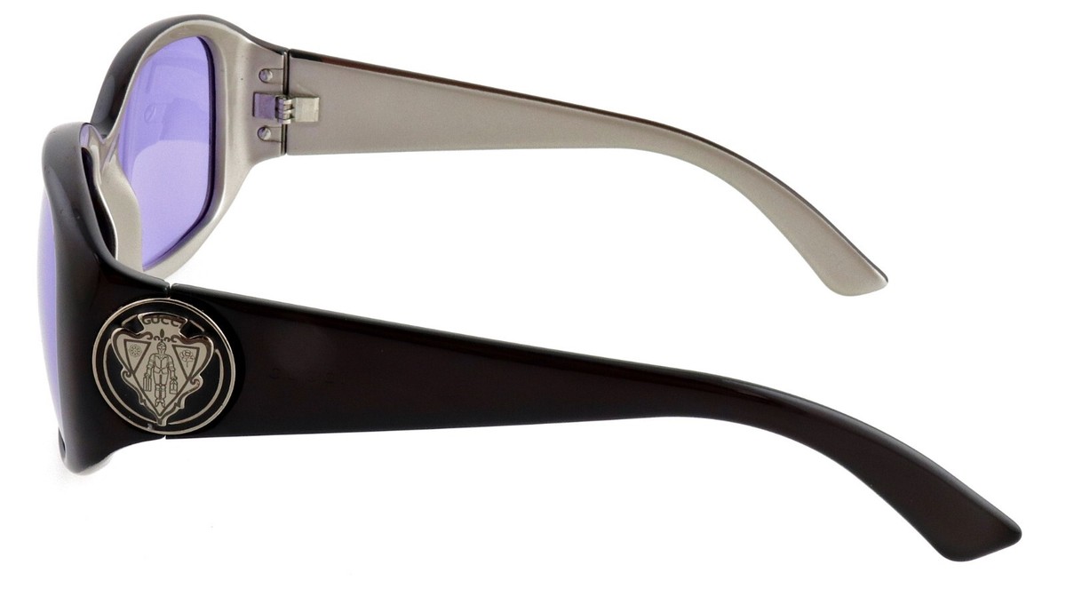 Y2K era GUCCI GG3026/S HXX02 53mm Brown Oversized Sunglasses Italy